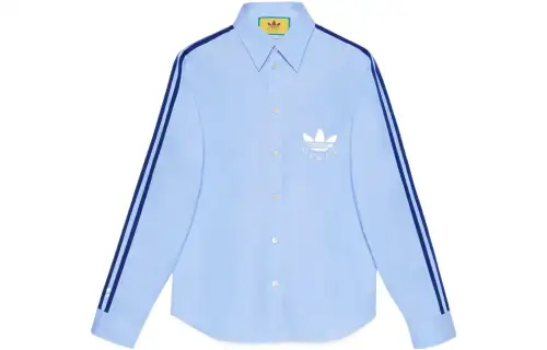 GUCCI x Adidas Originals Shirt Men's Blue