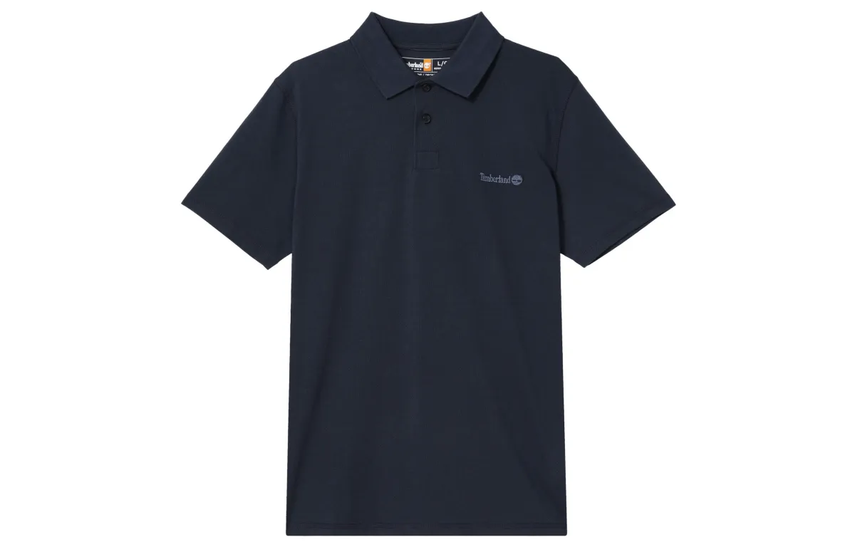 Timberland Polo Shirt Men's Dark Sapphire