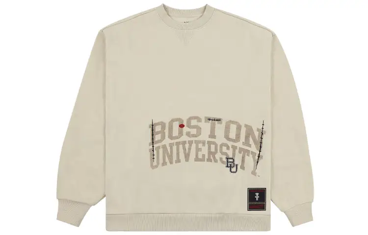 Travis Scott X Mitchell & Ness Boston University Pullover Sweatshirt