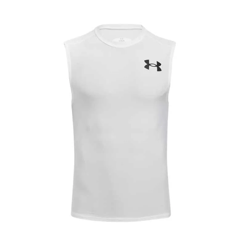 Under Armour HeatGear Tank Top Men's White