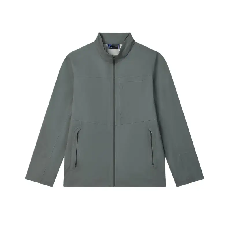 FILA Jackets Men's Monsoon Gray Stand Collar Moderate Other