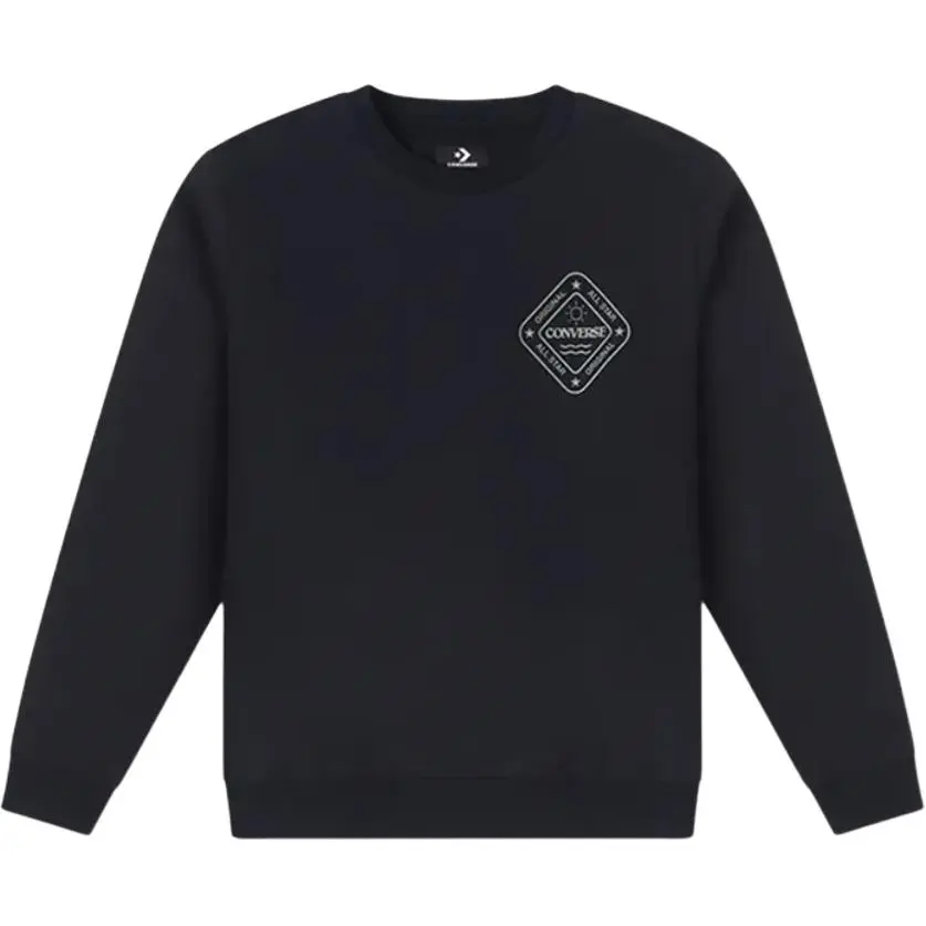 Converse All Star Winter Art Graphic Crew Sweatshirt Men's