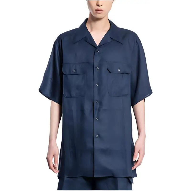 PRADA Short Sleeved Button Up Shirt