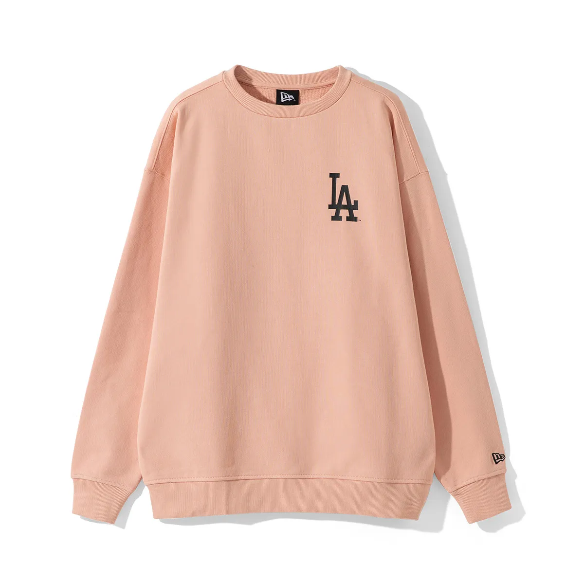 New Era Sweatshirts Unisex Pink Crew Neck Moderate Regular