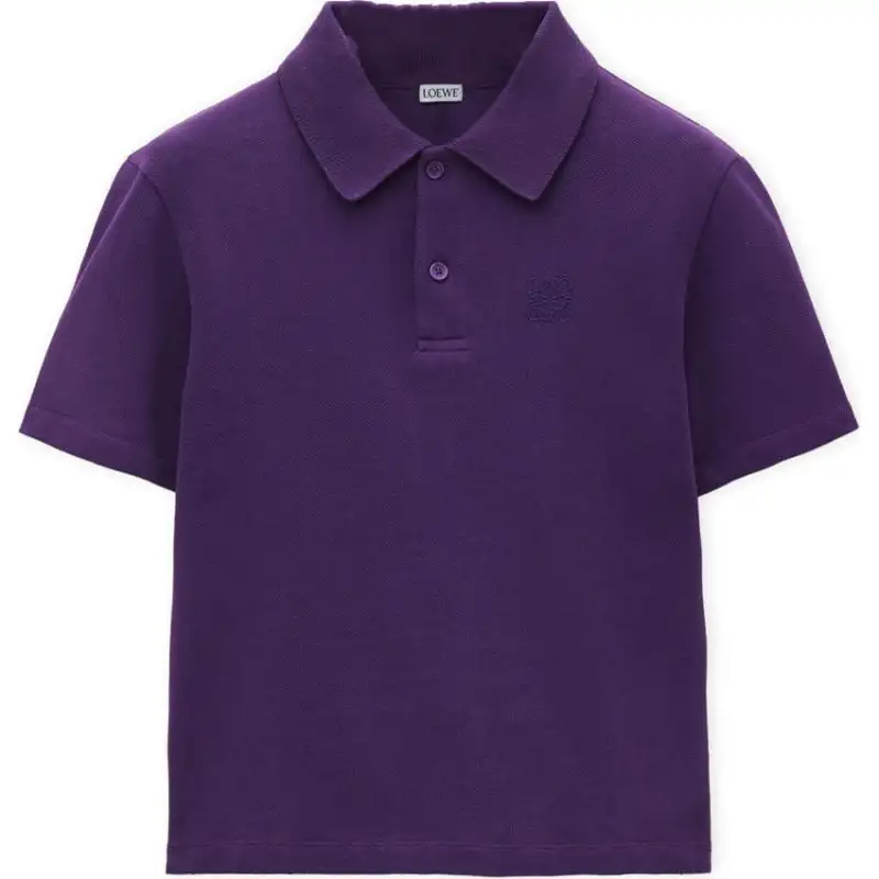 LOEWE SS25 Polo Shirt Men's Purple