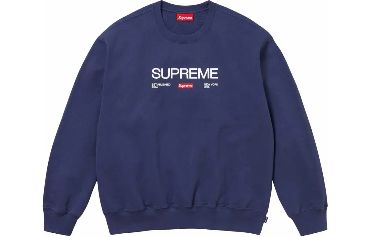 Supreme Established Crewneck