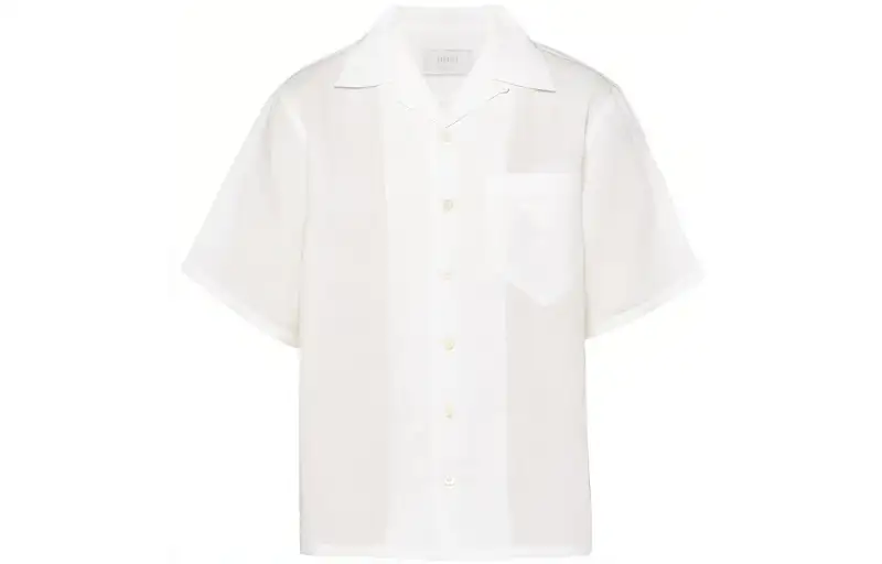 PRADA Shirts Men's White Moderate Other