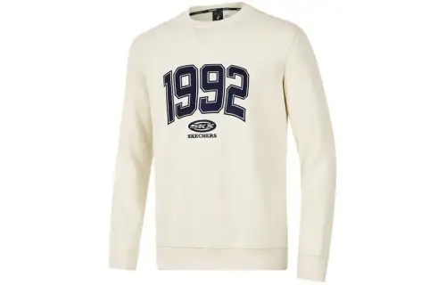 Skechers Sweatshirt Unisex White