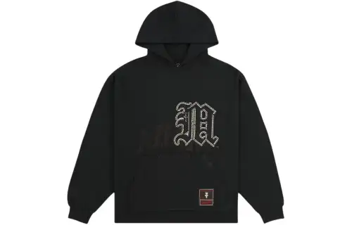 Travis Scott X Mitchell & Ness Miami Hurricanes Overlap Pullover Hoodie