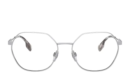 Burberry Acetate Irregular Shape Eyeglass Frames Unisex