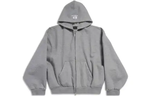 Balenciaga Sweatshirt Loose Fit Unisex Gray