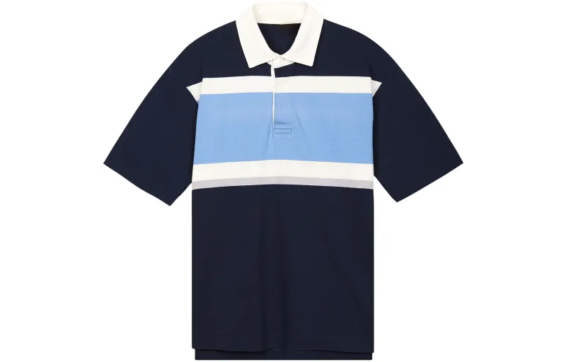 UNIQLO Polo Shirt Unisex Dark Blue