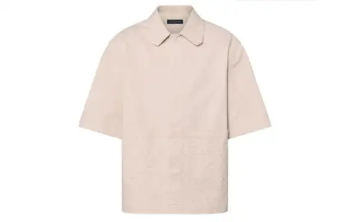 LOUIS VUITTON Monogram Workwear Short-Sleeved Shirt