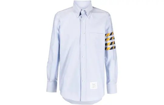 THOM BROWNE· Shirt Men's Light Blue