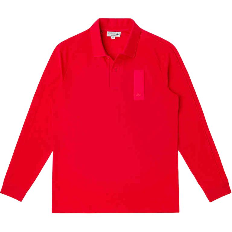 Мужская футболка LACOSTE (красная)