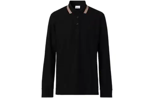 Burberry FW22 Polo Shirt Men's Black