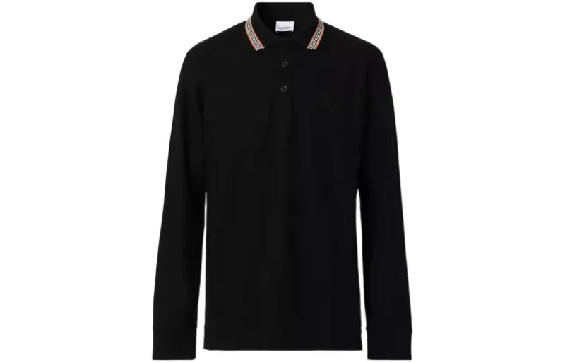 Burberry FW22 Polo Shirt Men's Black