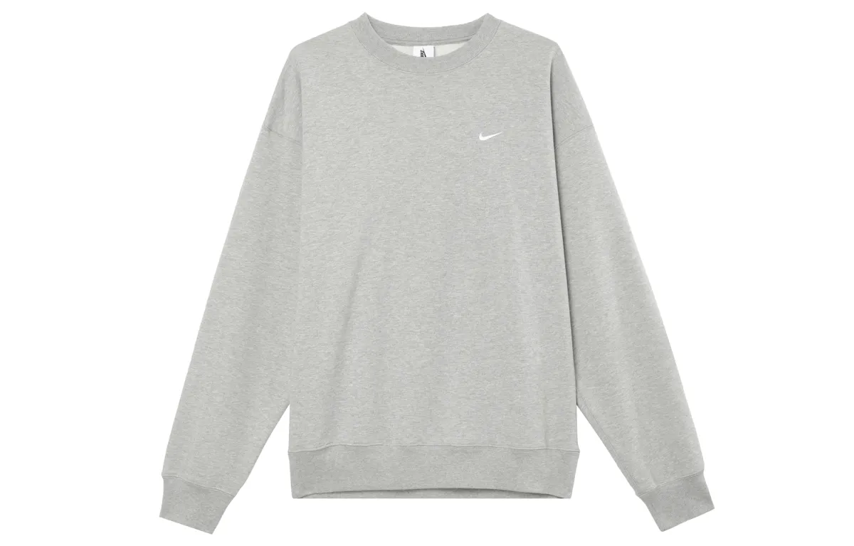 Nike Solo Swoosh Sweatshirt Men's Gray