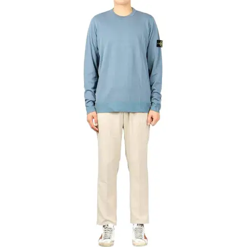 STONE ISLAND Sweatshirt Men's Light Blue