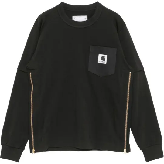 Sacai X Carhartt Wip Long Sleeve T Shirt