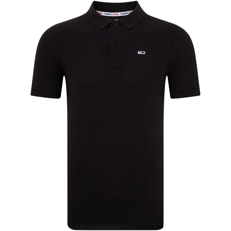 Tommy Hilfiger Polo Shirt Men's Black