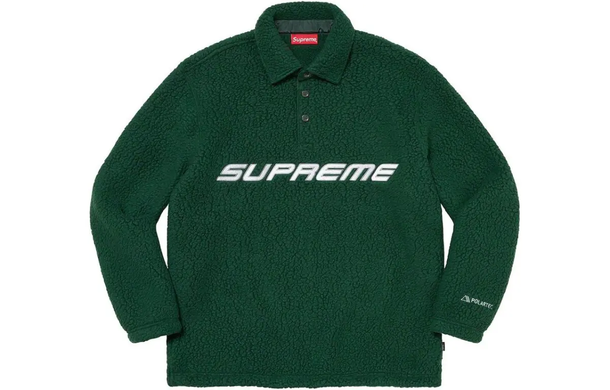 Supreme Polartec L/S Polo