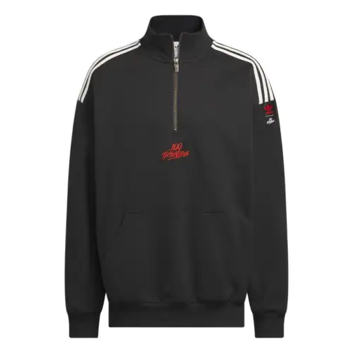 Adidas Originals x 100 THIEVES SS24 Sweatshirt Men's Black