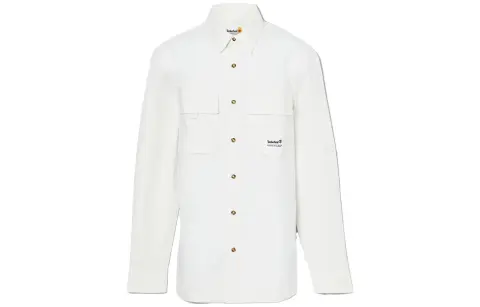 Timberland Shirts Men's White Lapel Moderate Other