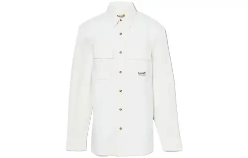 Timberland Shirts Men's White Lapel Moderate Other
