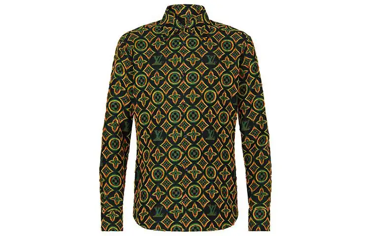 LOUIS VUITTON Shirt Men's Green