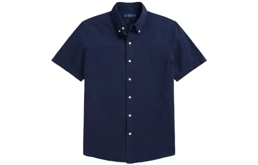Polo Ralph Lauren Shirt Classic Version Men's Marine Blue