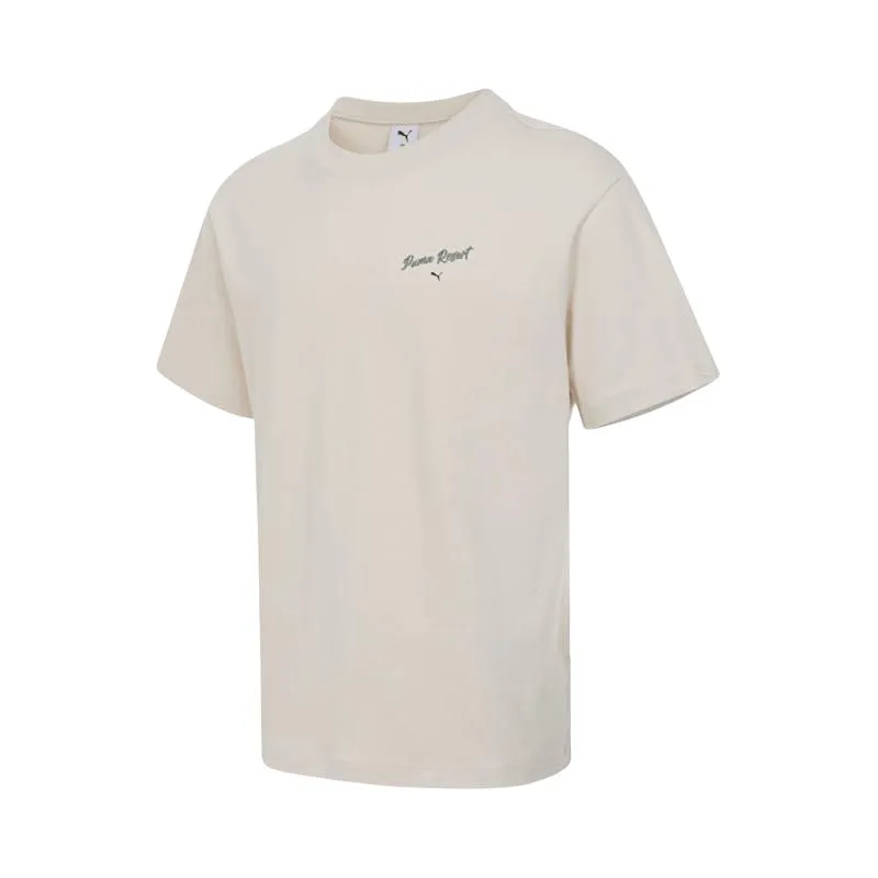 PUMA PremiumESS T Shirt Men's Light Khaki