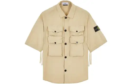 STONE ISLAND SS22 Shirt Men's Beige