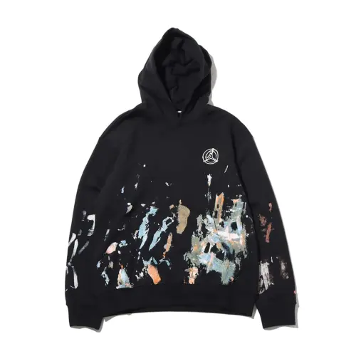 Jordan Sweatshirts Men's Black Hooded Moderate Regular