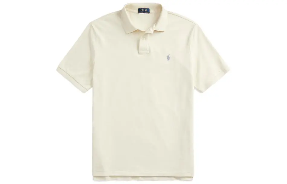 Polo Ralph Lauren FW23 Polo Shirt Custom Slim Fit Men's White