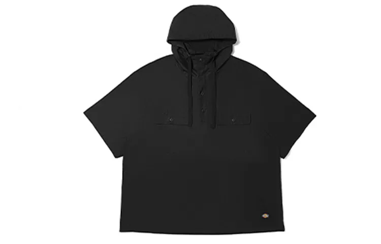 Dickies Shirts Men's Black Crew Neck Moderate Other