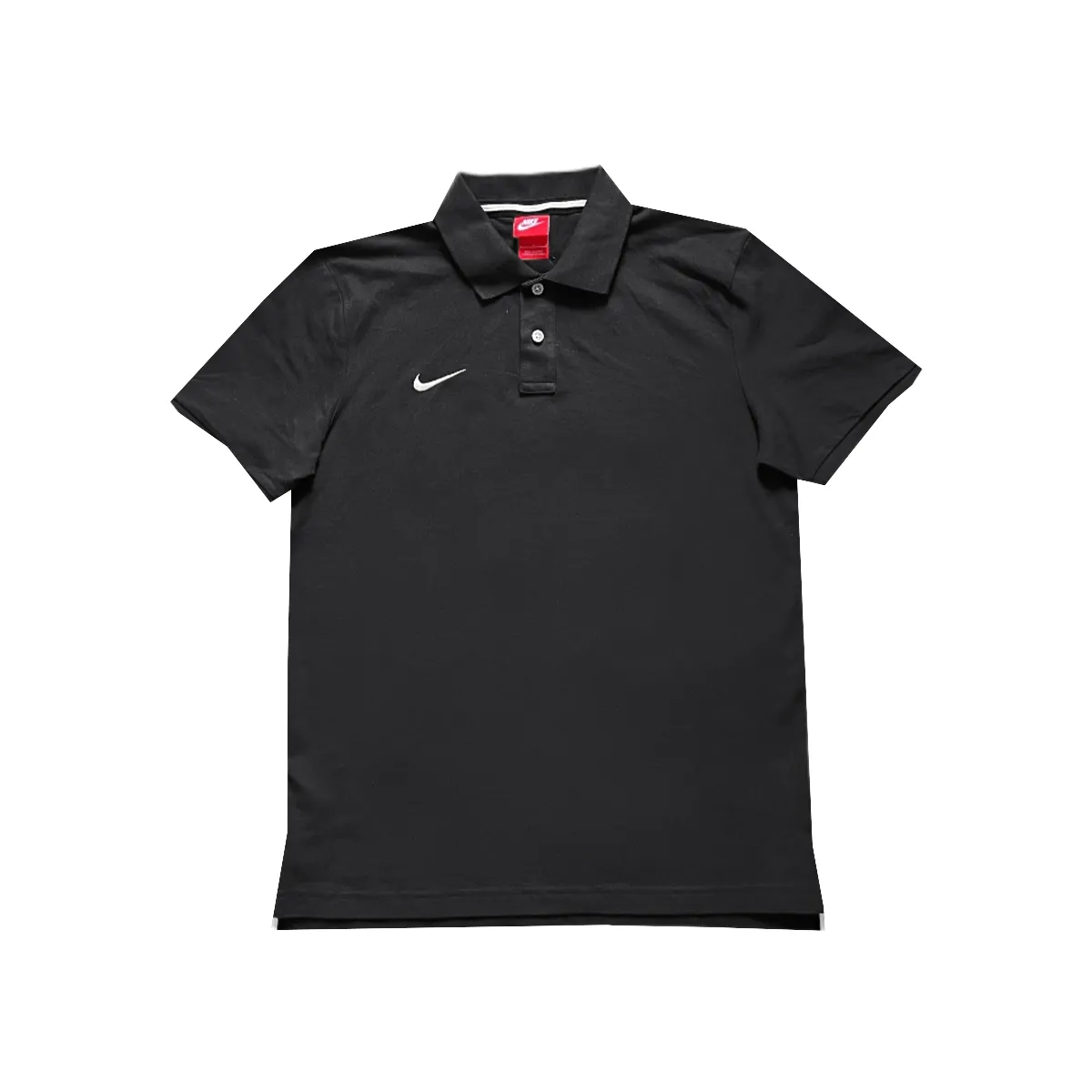 Nike Polo Shirts Men's Black-010 Lapel Moderate Other