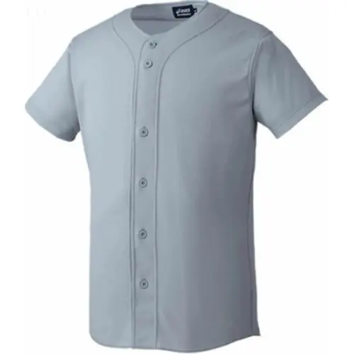 ASICS Shirts Men's Gray Crew Neck Moderate Other