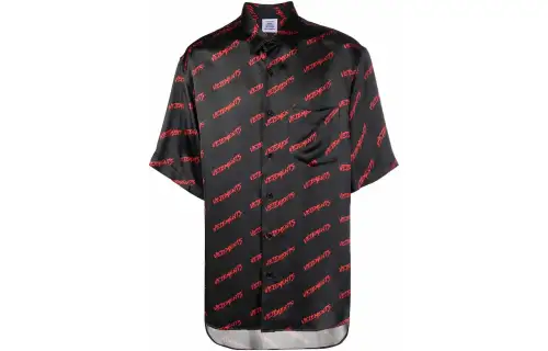 Vetements Shirts Unisex Black
