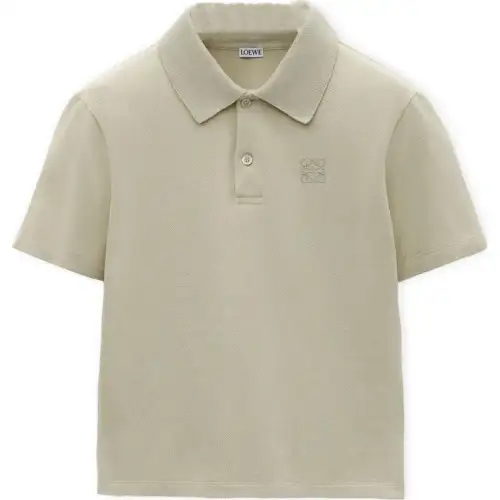 LOEWE SS25 Polo Shirt Men's Sage Green