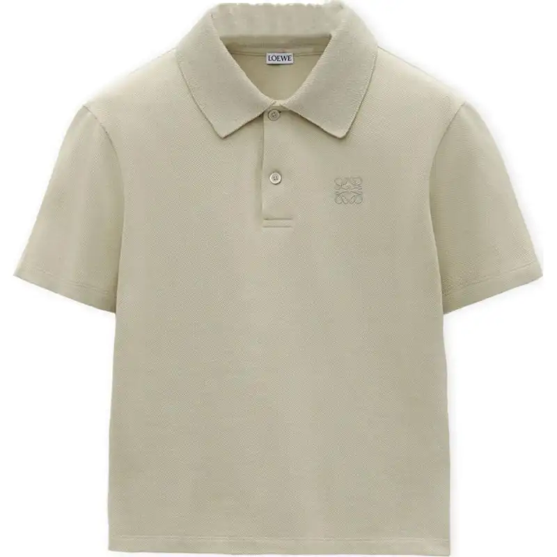 LOEWE SS25 Polo Shirt Men's Sage Green
