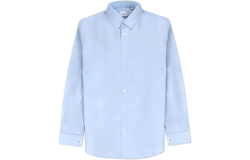 Burberry Shirt Men's Light Blue