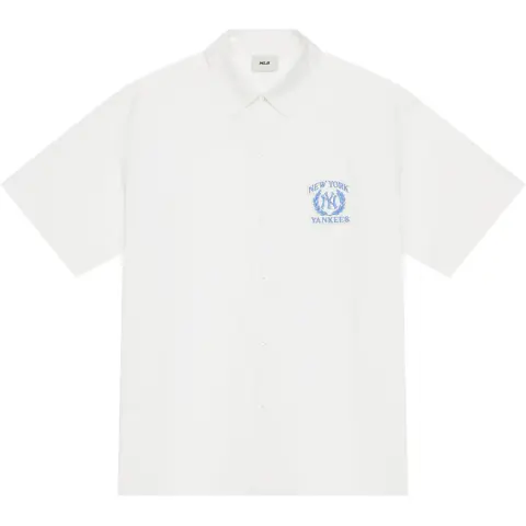 MLB New York Yankees MLB Preppy Style Collection Shirt Unisex Ecru