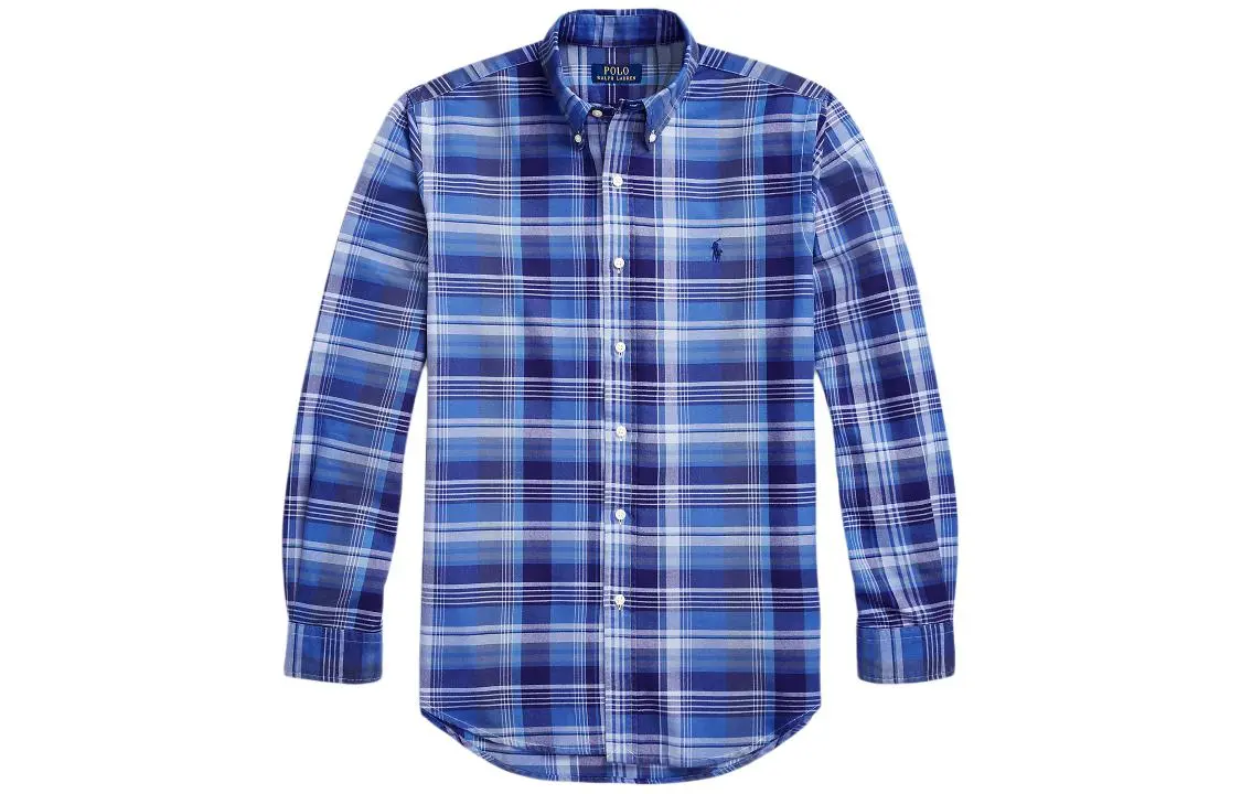 Polo Ralph Lauren Oxford Plaid Cotton Shirt