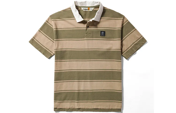 Timberland Polo Shirt Men's Plaid Print