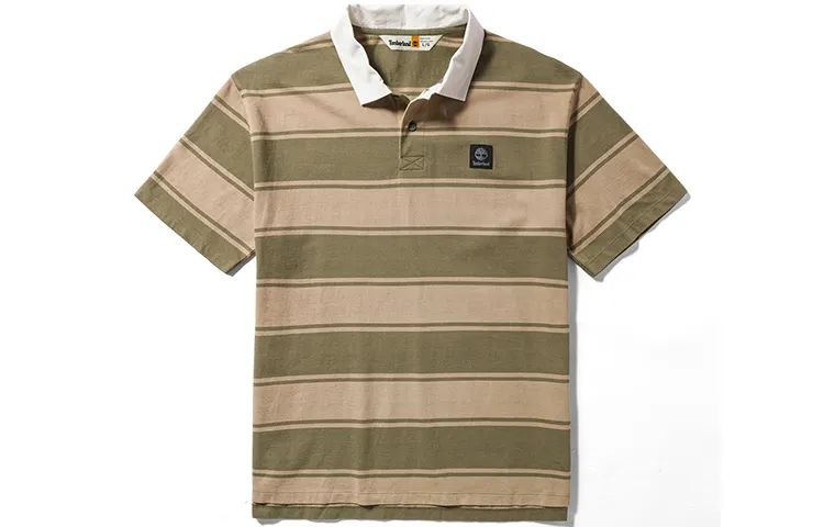 Timberland Polo Shirt Men's Plaid Print