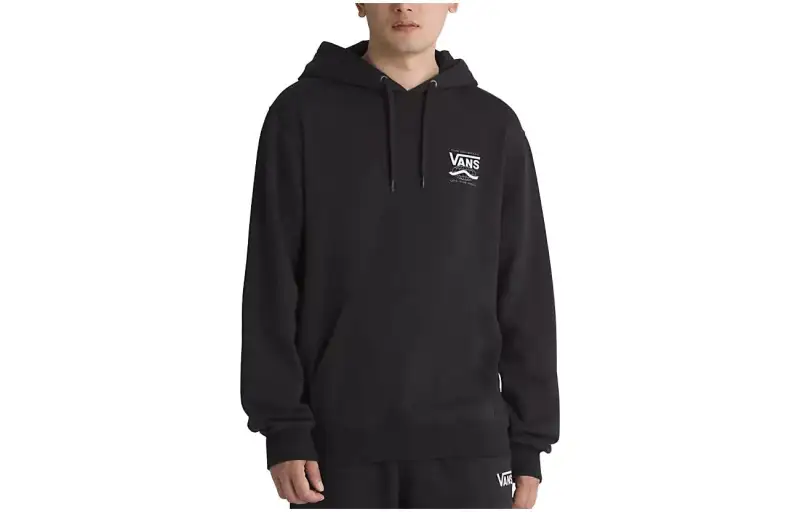 Vans Sweatshirts Men's Black Hooded Moderate Other