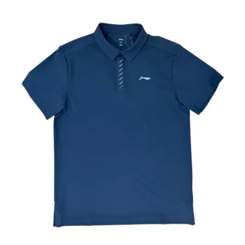 Li Ning Polo Shirts Men's Polo Collar Moderate Straight Fit
