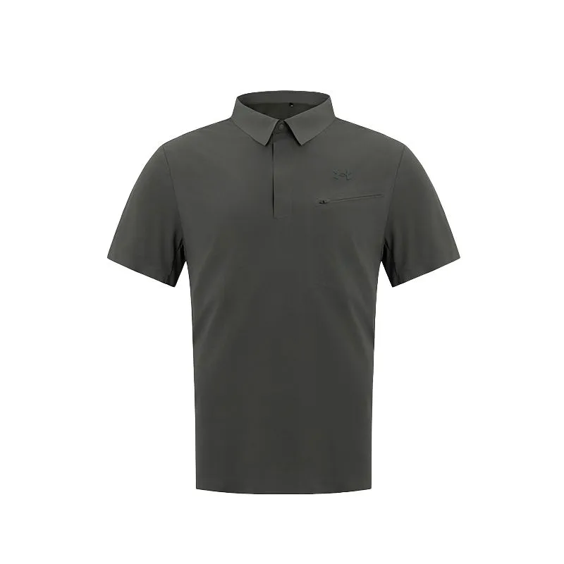 Under Armour Polo Shirt Men's Deep Blue Gray