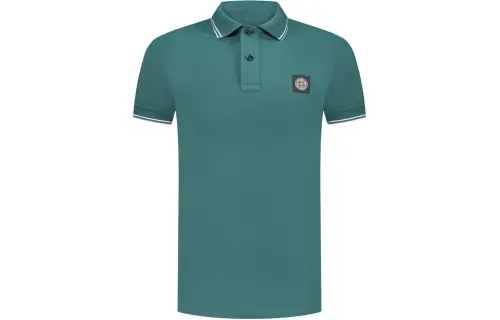STONE ISLAND Polo Shirt Men's Green